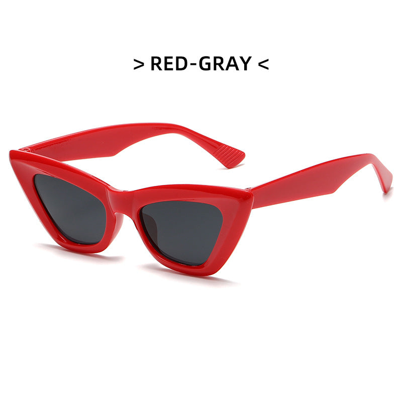 Wholesale PC Triangle Cat Eye Sunglasses